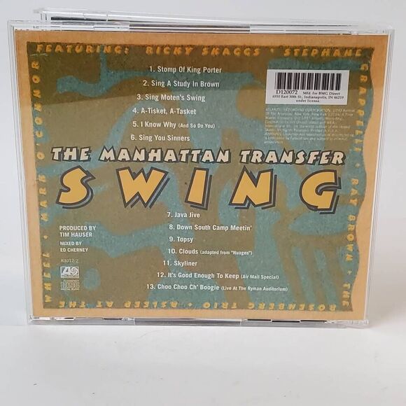THE MANHATTAN TRANSFER - SWING [CD] - Picture 3 of 3
